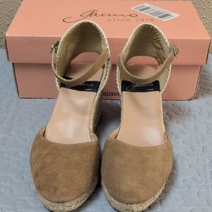 Gaimo Women's Brown Espadrille Sandals